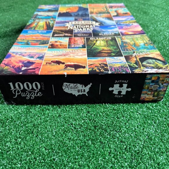 Explore Our National Parks 1000 Pieces Jigsaw Puzzle Made in USA by Latern Press - Picture 14 of 14